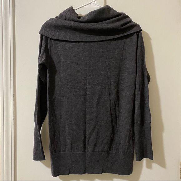 DKNY Merino Wool Cowl Neck Sweater - Picture 3 of 4